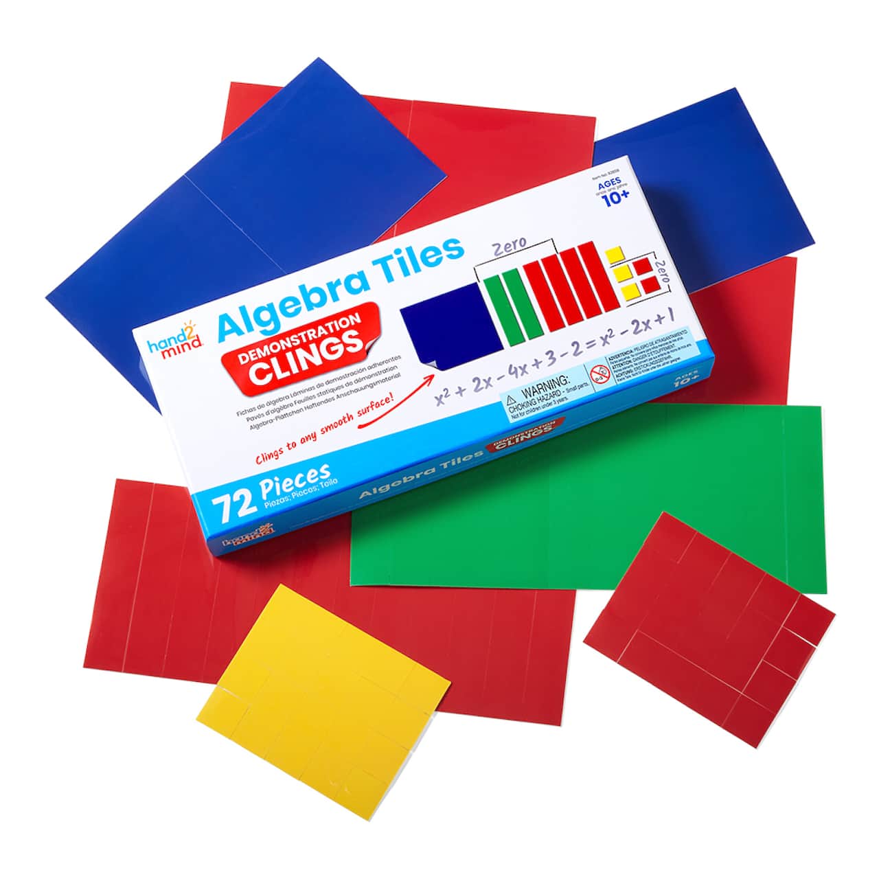 Hand2mind® Algebra Tiles Demonstration Clings